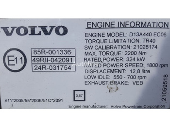 Motor para Camión Volvo FH13 440 E5   Volvo FH: foto 5