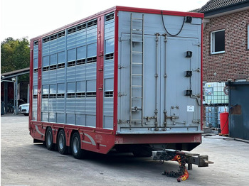 Remolque transporte de ganado FINKL VAT22 3.Stock Tränke,Hubdach: foto 2