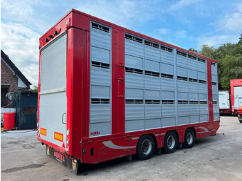 Remolque transporte de ganado FINKL VAT22 3.Stock Tränke,Hubdach: foto 3