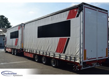 Remolque con toldo Fliegl TTS250J + Scania R580 Euro 6, Truckcenter Apeldoorn: foto 1