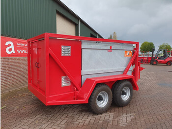 Remolque cisterna para transporte de combustible nuevo IBC Trailer brandstofwagen: foto 4