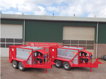 Remolque cisterna para transporte de combustible nuevo IBC Trailer brandstofwagen: foto 2
