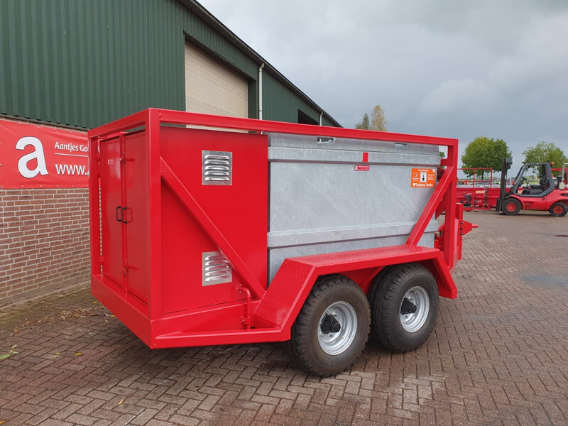 Remolque cisterna para transporte de combustible nuevo IBC Trailer brandstofwagen: foto 4