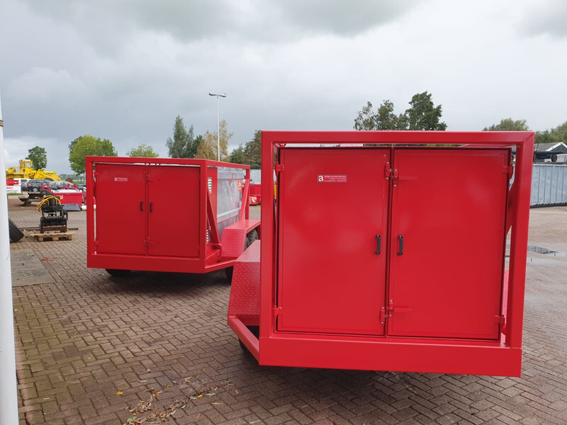 Remolque cisterna para transporte de combustible nuevo IBC Trailer brandstofwagen: foto 5