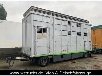 Remolque transporte de ganado KABA 3 Stock  Hubdach Vollalu 7,30m: foto 1