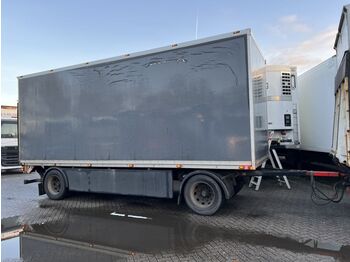 Remolque caja cerrada HFR 2 AXLE - BPW + ZEPRO LAADKLEP
