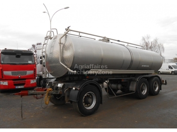 Magyar CITERNE INOX 16000 litres 3 essieux - Remolque cisterna