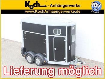 Ifor Williams HB506 mit Sattelkammer, schwarz - Remolque góndola rebajadas
