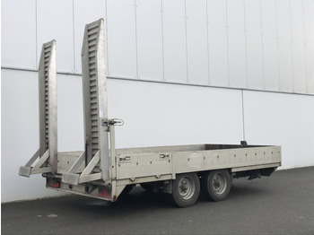  KRUKENMEIER Tandem-Tieflader 11 t. verzinkt mit Rampen - Remolque góndola rebajadas