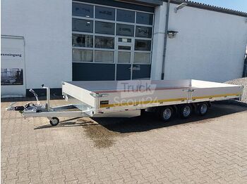  Eduard - Multitrailer Tridem 3500kg 556x220cm Alurampen - Remolque porta maquinaria