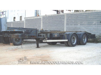 LECI TRAILER 2 ZS container chassis trailer - Remolque portacontenedore/ Intercambiable
