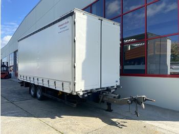 Remolque toldo Möslein Tandem Planenanhänger,Ladebordwand + Durchladba