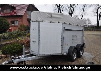 Böckmann ALU Anhänger Hohe Gitter  - Remolque transporte de ganado
