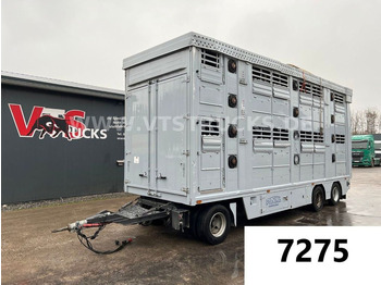 Finkl VA 24 3.Stock Vieh. Hubdach Rampe 3 Achsen  - Remolque transporte de ganado