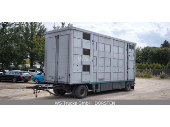 KABA 3 Stock  Hubdach Vollalu 7,30m Viehanhänger  - Remolque transporte de ganado
