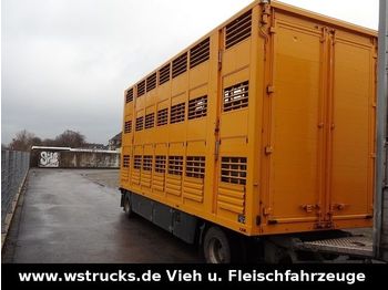Menke 3 Stock  Vollalu Typ 2  - Remolque transporte de ganado