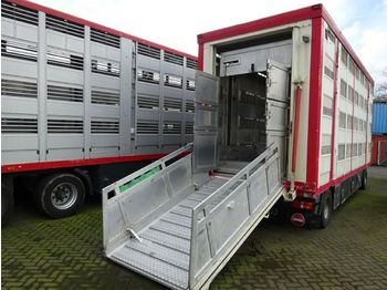 Menke 4 Stock Ausahrbares Dach  Vollalu Typ 2  - Remolque transporte de ganado