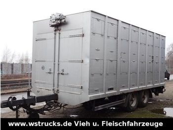 Menke Tandem Doppelstock  - Remolque transporte de ganado