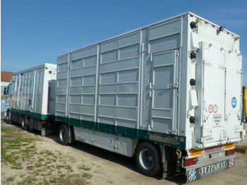 Pezzaioli RBA 22 - 4-Stock  - Remolque transporte de ganado