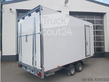 Remolque venta ambulante nuevo trailershop Mobile Werkstatt leer Rampe Seitentür 230V Licht: foto 2