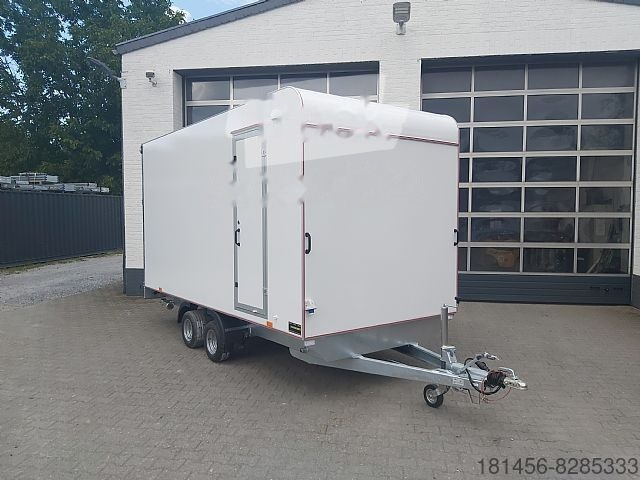 Remolque venta ambulante nuevo trailershop Mobile Werkstatt leer Rampe Seitentür 230V Licht: foto 11