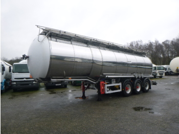 Semirremolque cisterna para transporte de substancias químicas Feldbinder Chemical tank inox 37.5 m3 / 1 comp: foto 1