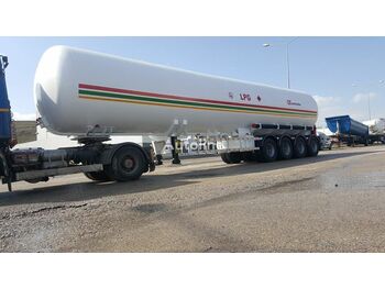 Semirremolque cisterna para transporte de gas nuevo GURLESENYIL 4 axles lpg semi trailers: foto 1