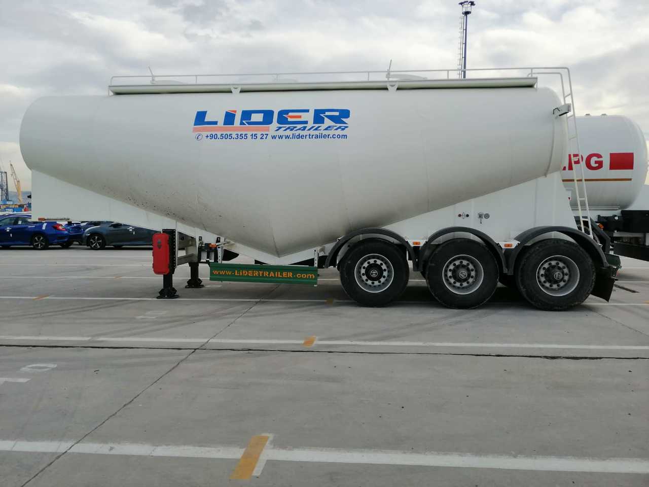 Semirremolque cisterna para transporte de cemento nuevo LIDER 2023 MODEL NEW CEMENT TANKER: foto 17