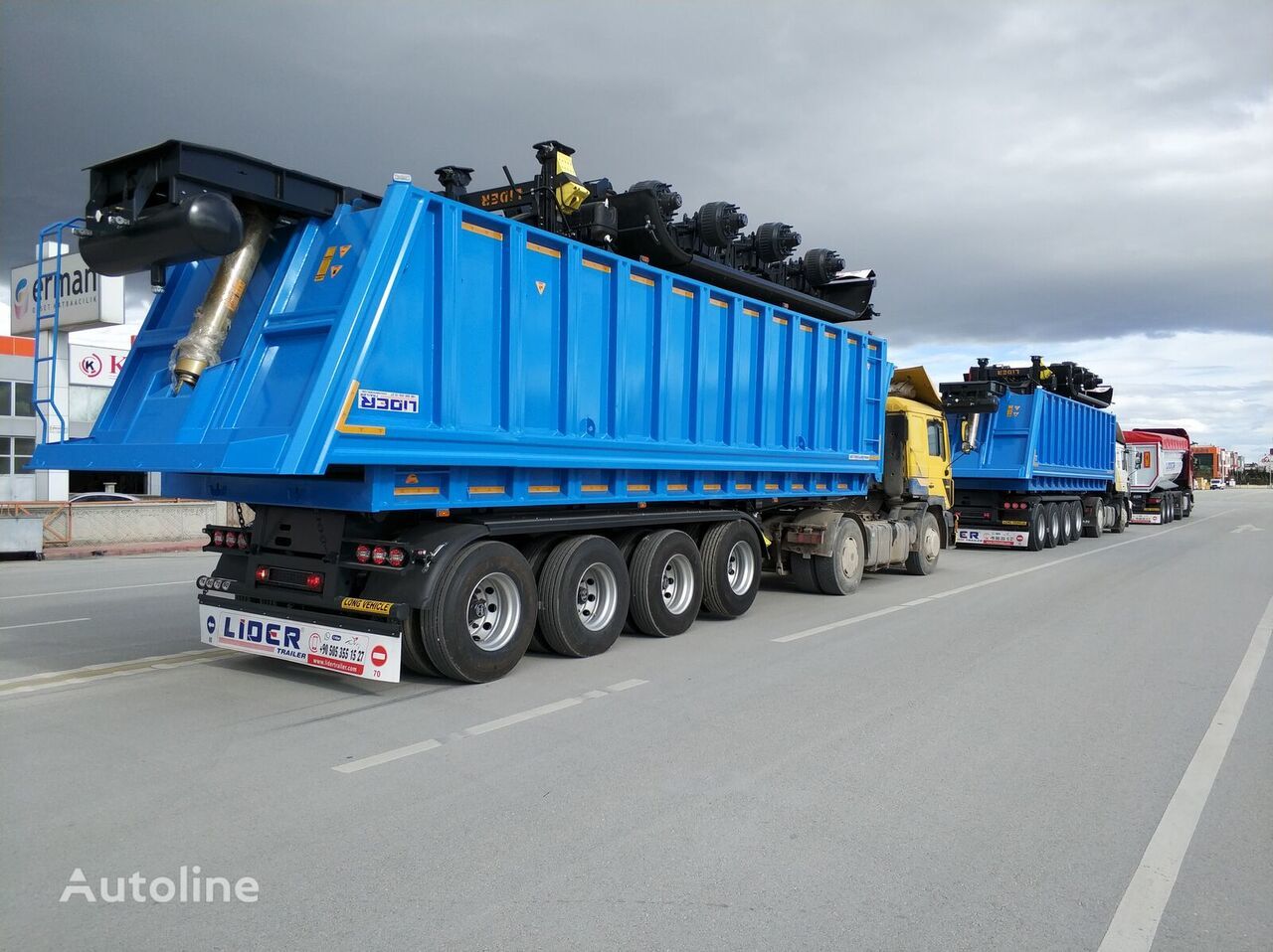 Semirremolque volquete nuevo LIDER 2024 MODEL NEW 35 M3 DUMPER ( BENNE ): foto 19