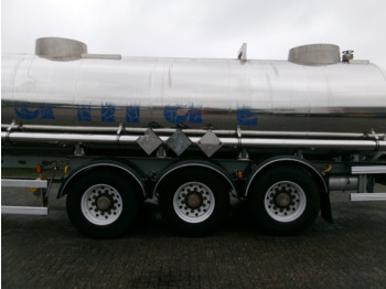 Semirremolque cisterna para transporte de substancias químicas Magyar Chemical tank inox 22.5 m3 / 1 comp ADR 29-05-2024: foto 5