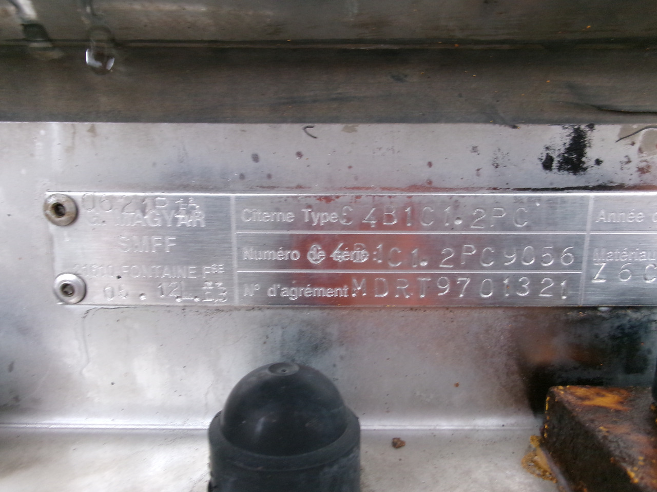 Semirremolque cisterna para transporte de substancias químicas Magyar Chemical tank inox 22.5 m3 / 1 comp ADR 29-05-2024: foto 22