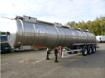 Semirremolque cisterna para transporte de substancias químicas Magyar Chemical tank inox 35 m3 / 1 comp: foto 1