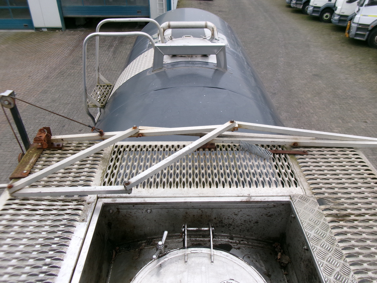 Semirremolque cisterna para transporte de substancias químicas Magyar Chemical tank inox 37.4 m3 / 1 comp / ADR 30/11/2023: foto 10