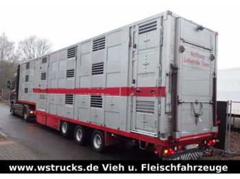 Semirremolque transporte de ganado Menke 3 Stock Vollalu: foto 1