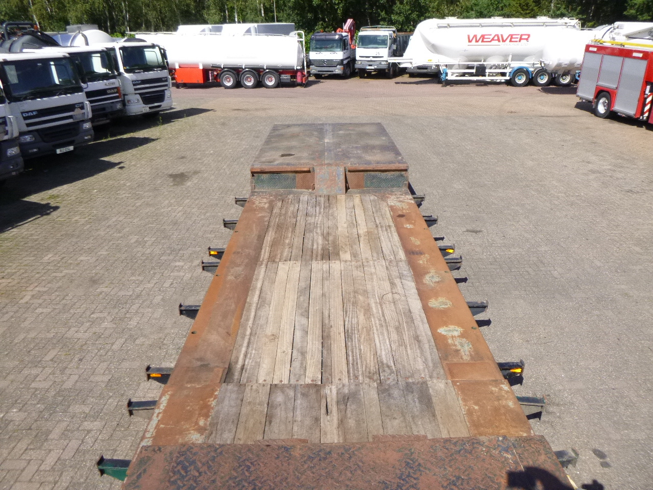 Semirremolque góndola rebajadas Nooteboom 3-axle lowbed trailer 33 t / extendable 8.5 m: foto 7