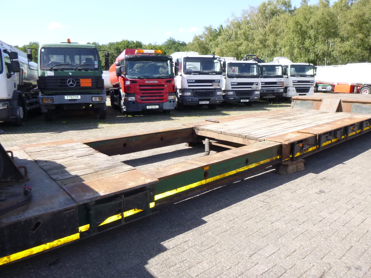 Semirremolque góndola rebajadas Nooteboom 3-axle lowbed trailer 33 t / extendable 8.5 m: foto 5