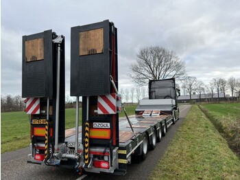Semirremolque góndola rebajadas OZGUL LW4 lowloader semidieplader hydraulisch 2x lift as,  NL kenteken 2021: foto 1