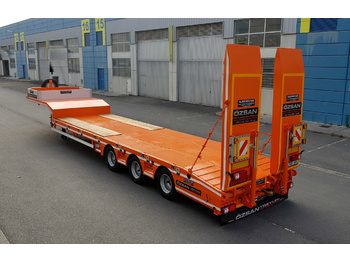 Semirremolque góndola rebajadas para transporte de equipos pesados OZSAN TRAILER 3 AXLE LOW LOADER NORMAL /EXTENDABLE  (OZS - L3): foto 1