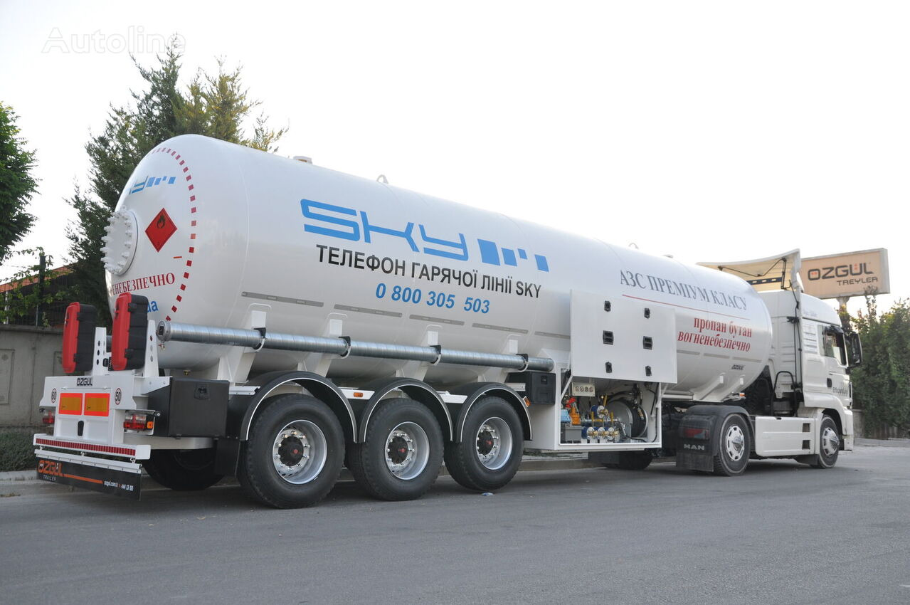 Semirremolque cisterna para transporte de gas nuevo Özgül GAS TANKER SEMI TRAILER: foto 13