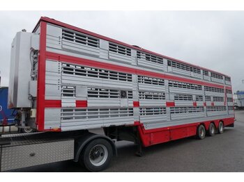 Semirremolque transporte de ganado Pezzaioli SBA31/U, 2 Stock , Viehtransporter  , Tränkeranlage,: foto 1