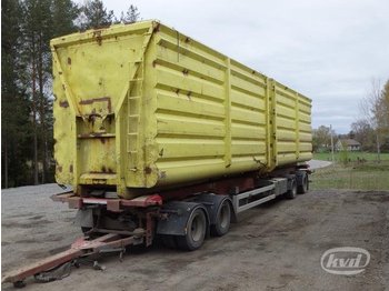 Närko D4YF51H11 Lastbilssläp med containers  - Semirremolque caja cerrada