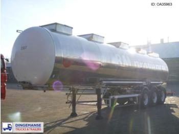 BSLT Chemical tank inox 33 m3 / 1 comp - Semirremolque cisterna