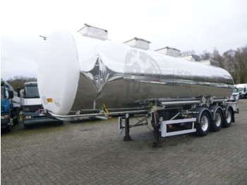 BSLT Chemical tank inox 33 m3 / 1 comp - Semirremolque cisterna