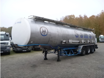 BSLT Chemical tank inox 34 m3 / 4 comp - Semirremolque cisterna