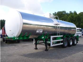 Crossland Food (milk) tank inox 30 m3 / 1 comp - Semirremolque cisterna