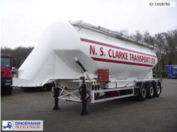 Feldbinder Bulk tank alu 49 m3 / 1 comp - Semirremolque cisterna