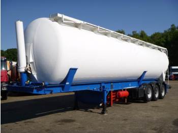 Feldbinder Bulk tank alu (tipping) 60 m3 + engine - Semirremolque cisterna