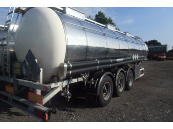 Feldbinder Chemieauflieger V4A 30 m³ 1 Ka 7447 - Semirremolque cisterna