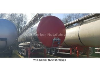 HLW Lebensmittelauflieger 3Ka 34 m³  7492  - Semirremolque cisterna