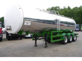 Massey / Crossland Food (milk) tank inox 30 m3 / 1 comp - Semirremolque cisterna